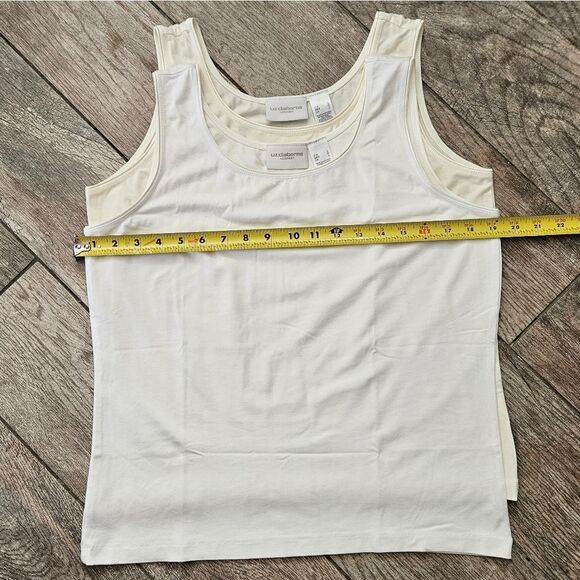 NWOT Liz Claiborne Tank Tops Set of 2 Size L - Picture 3 of 6